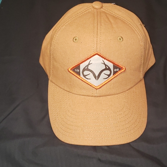 BROWN CANVAS REALTREE OUTDOOR HAT - Picture 1 of 8